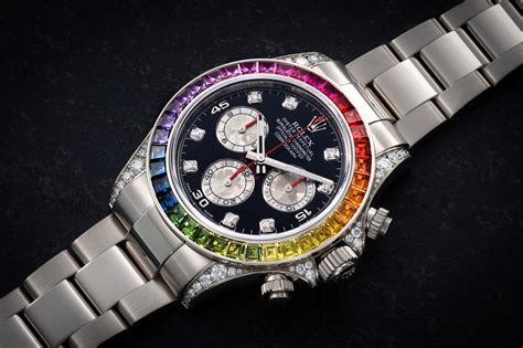 rolex daytona reinbow usato